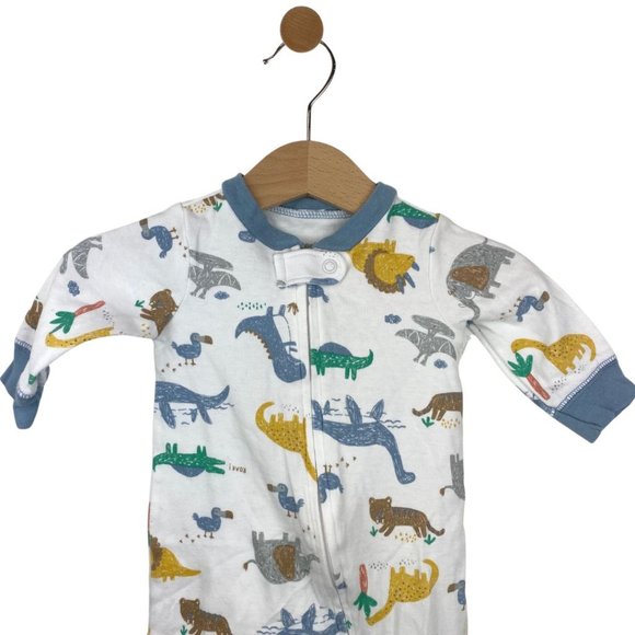 Carter's set of 3 Long Sleeve Bodysuit Red, Blue, White 3 Months - Picture 6 of 13